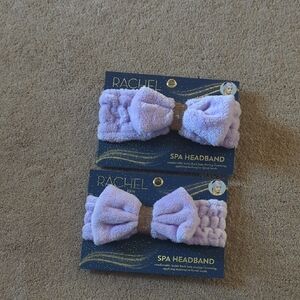 Rachel  Purple Spa Headband. 2 Of Them-Set. SALE
